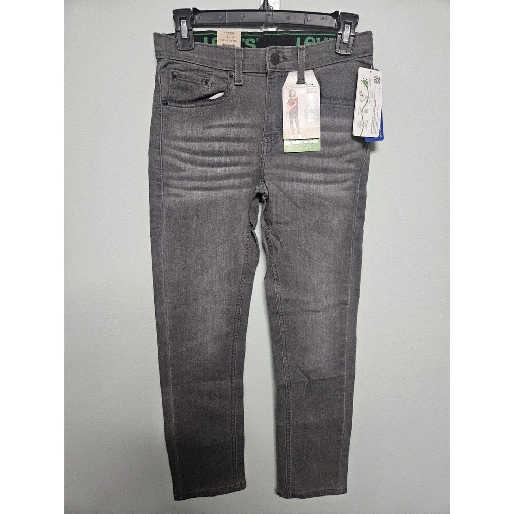 Boys Levis 511 Jeans Black Sz 12 W26 X 27L
